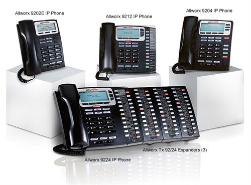 allworx 9202 9212 9204 9224 IP phone 92/24 expanders